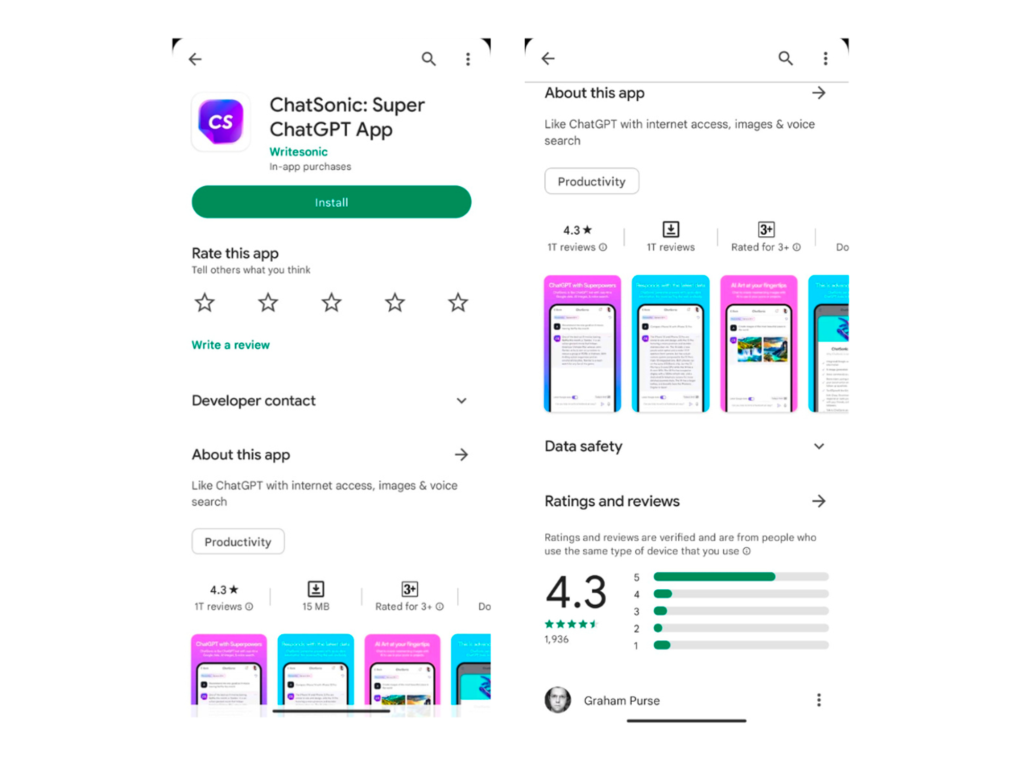ChatSonic 모바일 앱 다운로드 - chatgpt 다운로드