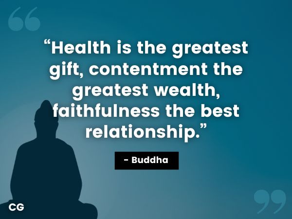 buddha quotes - health