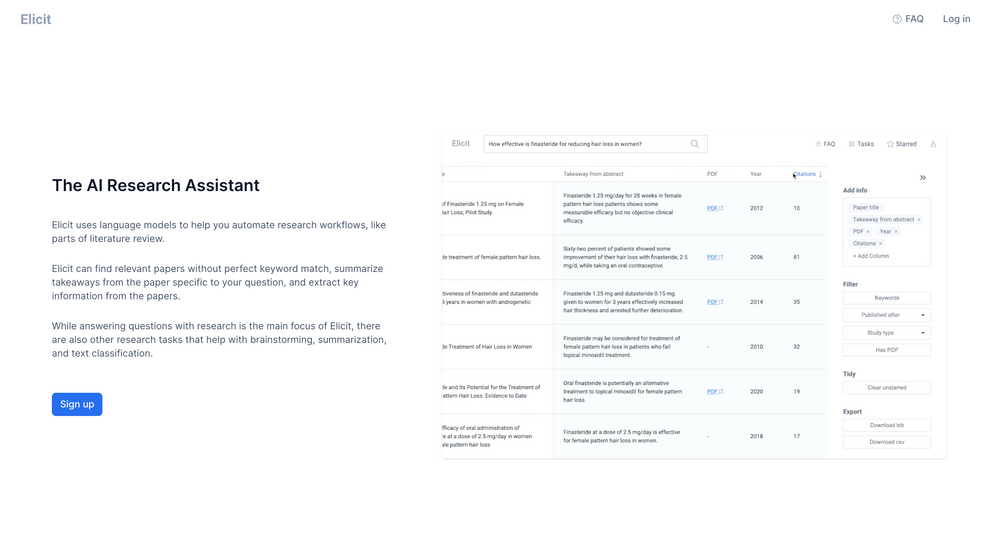 Elicit - Alternatif ChatGPT untuk Penelitian