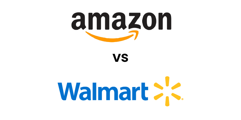 Amazon- und Walmart-Logos