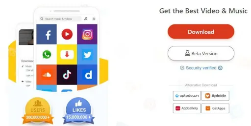 Use la aplicación Snaptube para descargar videos de YouTube sin ningún software