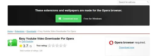 Easy YouTube Video Downloader Browser Extension para descargar videos de YouTube sin ningún software