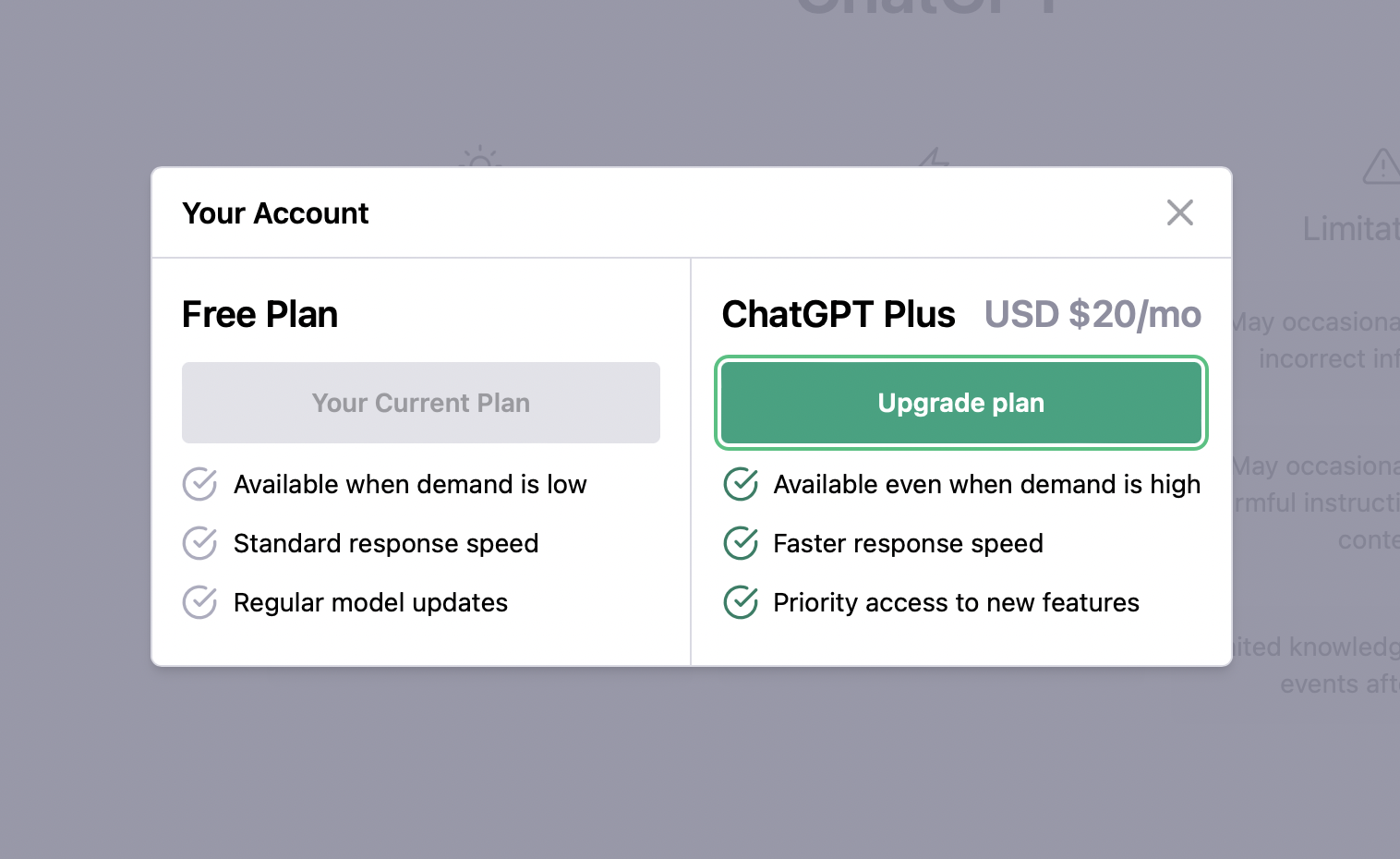 การสมัครสมาชิก ChatGPT Plus - จะใช้ GPT 4 ได้อย่างไร