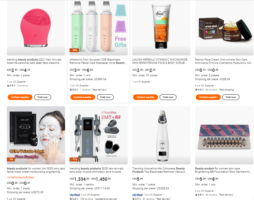 Oster-Beauty-Produkte