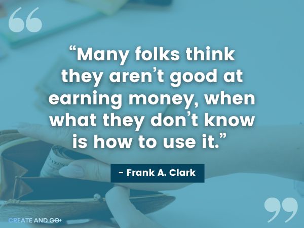 Cita de Frank A. Clark