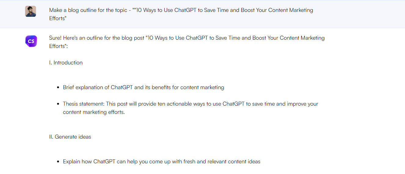 Chatsonic - ChatGPT per il marketing dei contenuti