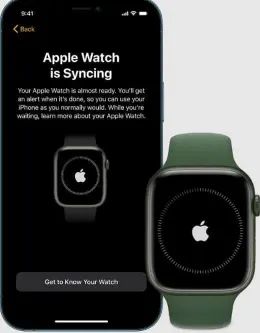 Emparelhe seus dispositivos para conectar o apple watch ao iphone