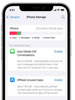 Controllo dell'utilizzo della memoria dell'iPhone per gestire la memoria dell'iPhone