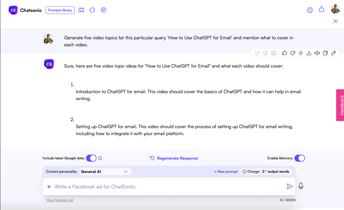 用於 SEO 的 ChatGPT