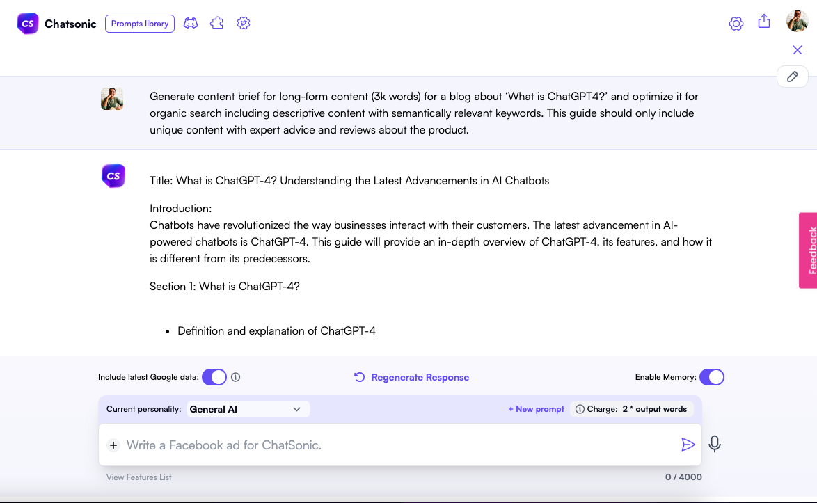 用於 SEO 的 ChatGPT