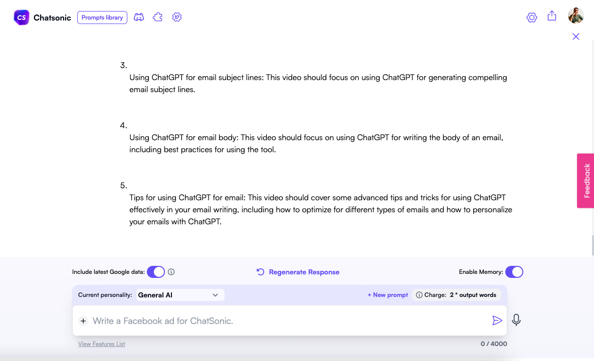 用於 SEO 的 ChatGPT