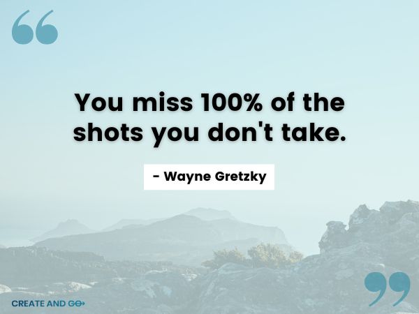 citazione positiva di wayne gretzky