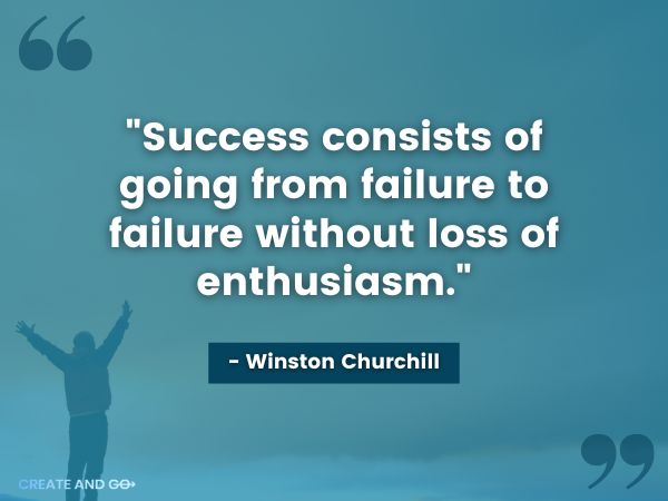 Frase di successo di winston churchill