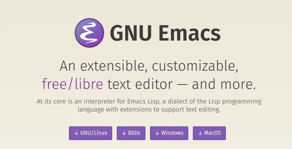 GNU Emacs