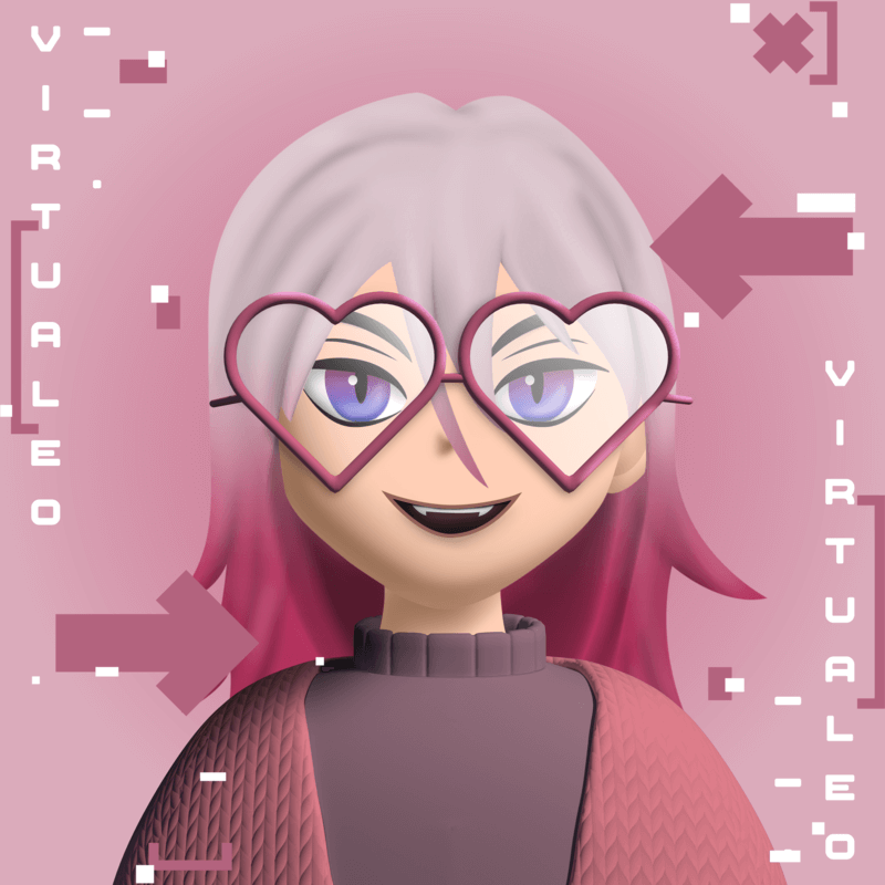 Créateur d'avatar inspiré du métaverse mettant en vedette un personnage avec des lunettes en forme de cœur 5128b (1)