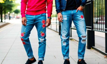 Los jeans bordados para hombre más modernos de 2023: el estilo se encuentra con el arte