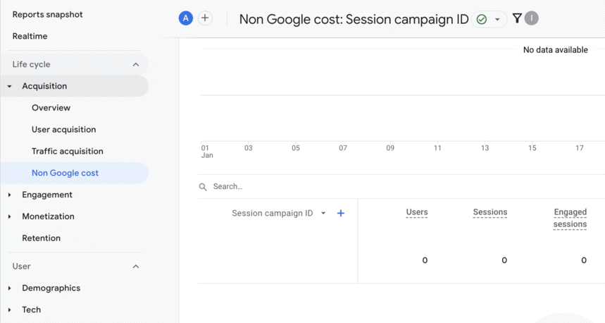 Sitzungskampagnen-ID in Google Analytics 4