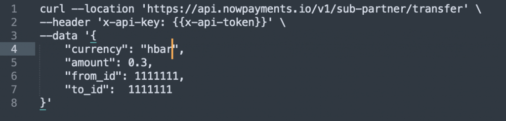 NOWPayments 的 HBAR 扩展托管 API