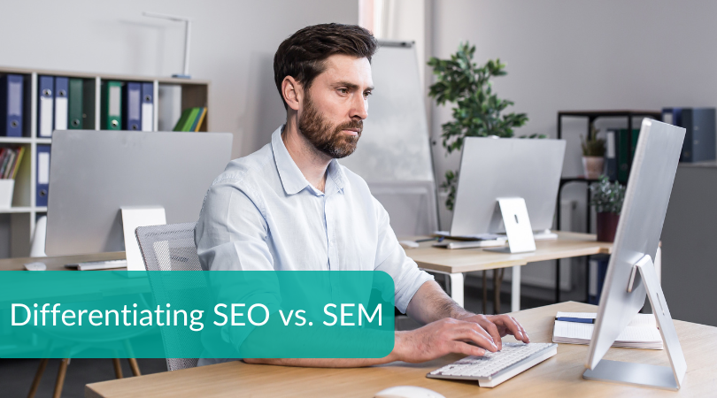 Unterscheidung zwischen SEO und SEM