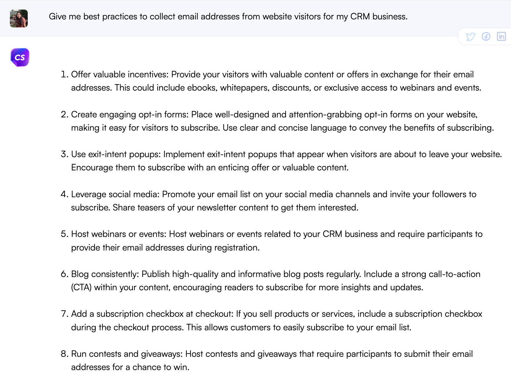 ChatGPT Prompts for Email list building - ChatGPT Prompts for Email Marketing