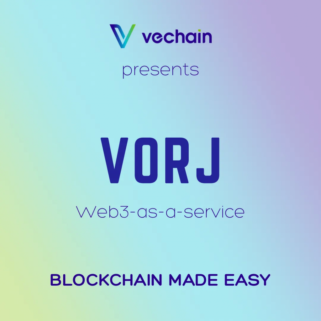 VORJ: 'Web3-as-a-Service' 플랫폼