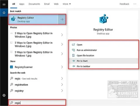 Conda python pencerelerini kaldırmak için Conda ile ilgili Kayıt Anahtarlarını silin