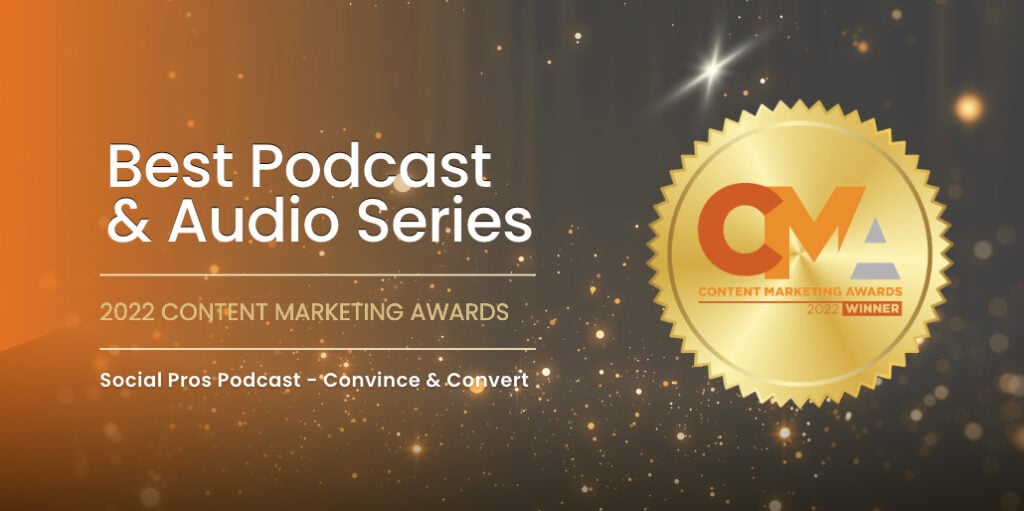 CMA Bester Podcast und Audioserie - Social Pros Podcast