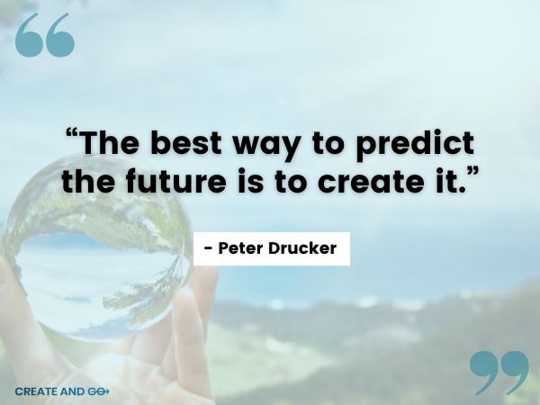 Cita de Peter Drucker