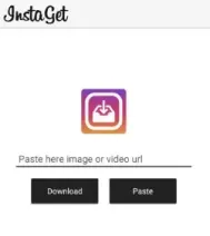 Unduh aplikasi InstaGet untuk aplikasi pengunduhan video Instagram