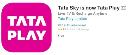 Faça o download do Tata Sky Mobile App para aplicativos de streaming de críquete ao vivo para iphone