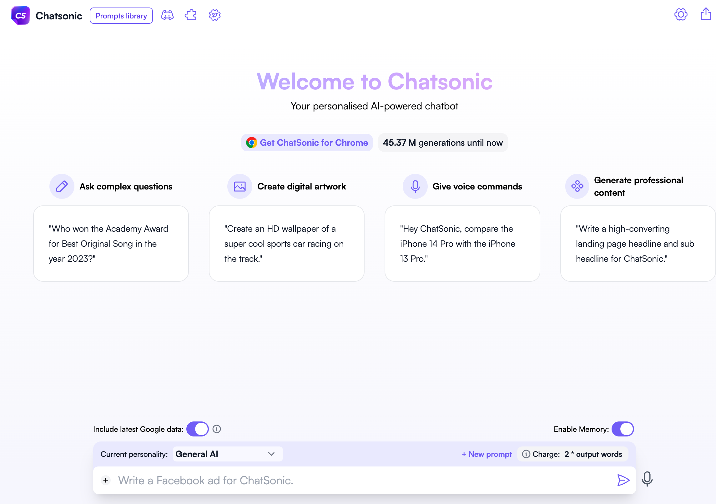 Chatsonic - 用於 Etsy 的 ChatGPT