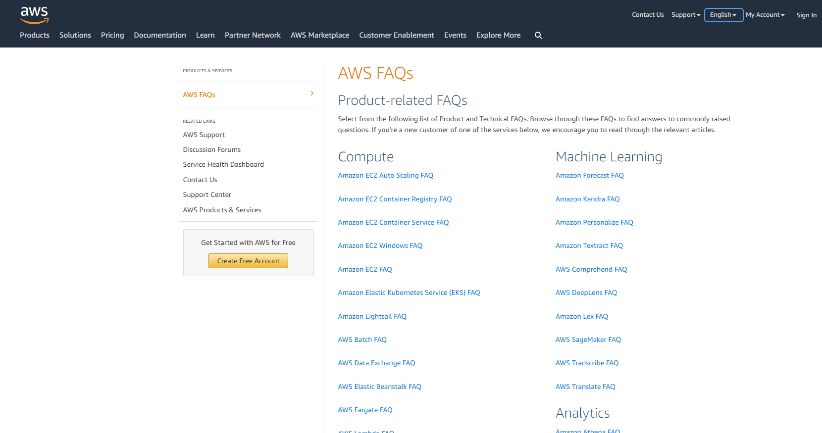 amazon-web-services-faq