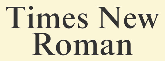 Times-new-roman-czcionka