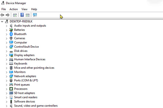 gestionnaire-de-dispositifs-réparer-haut-ram-cpu-utilisation-windows-10