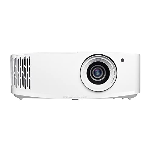 Optoma UHD38x Proyector para juegos 4K UHD real y brillante | 4000 lúmenes | Tiempo de respuesta de 4,2 ms a 1080p con modo de juego mejorado | El retraso de entrada más bajo en el proyector 4K | Frecuencia de actualización de 240 Hz | HDR10 y HLG