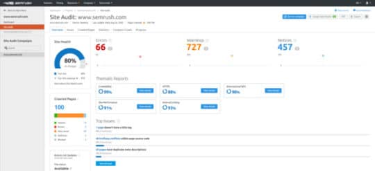 SEMrush-Site-Audit