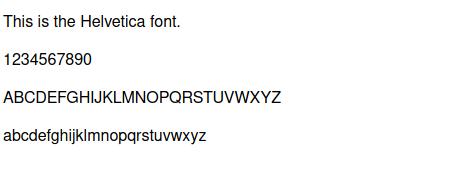 Helvetica-ฟอนต์