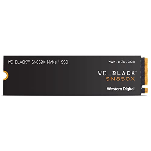 WD_BLACK Disque SSD interne de jeu SN850X NVMe 2 To - Gen4 PCIe, M.2 2280, jusqu'à 7 300 Mo/s - WDS200T2X0E