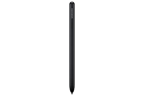 SAMSUNG Galaxy S Pen Fold Edition, pointe fine de 1,5 mm, 4 096 niveaux de pression, pochette de rangement incluse, compatible Galaxy Z Fold 4 et 3 téléphones uniquement, version américaine, noir