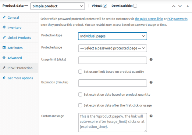 vendre-des-cours-vidéo-sans-télécharger-WordPress-WooCommerce-plugin-capture d'écran-2