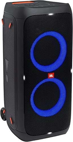 JBL Partybox 310 - Enceinte de fête portable avec batterie longue durée, son JBL puissant et jeu de lumière passionnant, noir