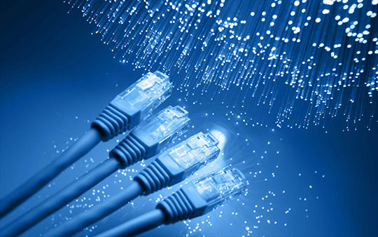 transfert de données lan connexion internet câble port