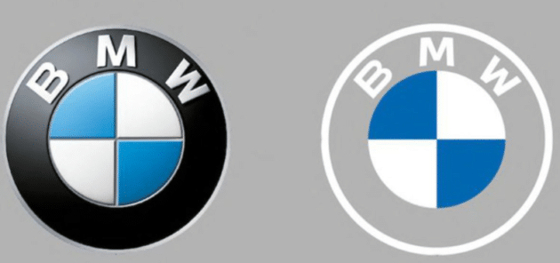 BMW-ออกแบบโลโก้ใหม่