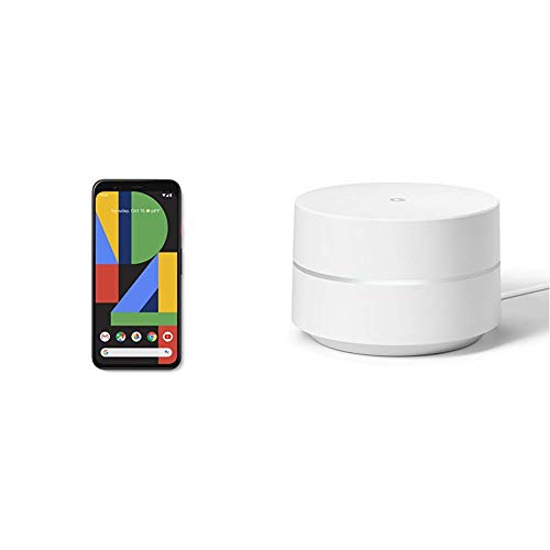 Google Pixel 4 XL - Clearly White - 128 Go - Système Wi-Fi déverrouillé, 1 paquet