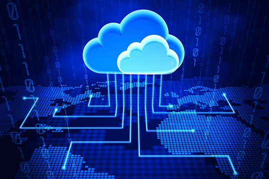 Informatique en nuage de la technologie des données numériques