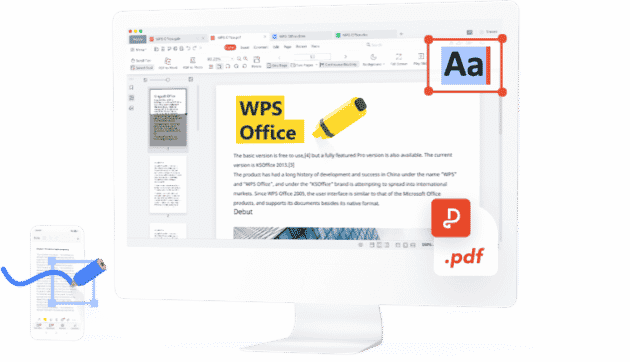 Edytor WPS-Office-PDF