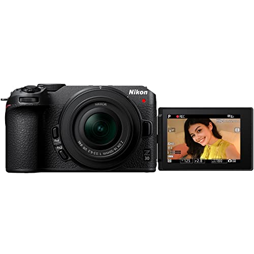 Nikon Z 30 APS-C 20,9 MP 4K bezlusterkowy cyfrowy aparat do vloggingu Zestaw 1 obiektywu z obiektywem NIKKOR Z DX 16-50 mm