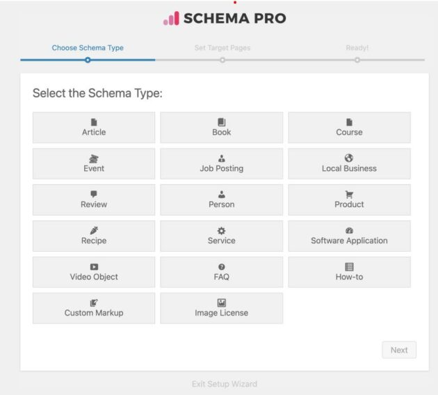 WordPress-Schema-Pro-zrzut ekranu wtyczki-2