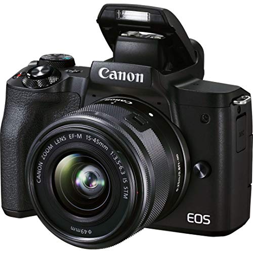 Canon EOS M50 Mark II + EF-M 15-45mm, STM Kiti Siyahtır