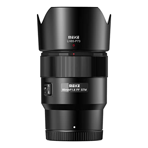 Meike 85mm F1.8 Messa a fuoco automatica Teleobiettivo medio STM Motore passo-passo Obiettivo ritratto full frame Compatibile con fotocamere Nikon Z Mount Z50, Z5, Z6, Z7, Z6II, Z7II, Z9, Z30, Z fc